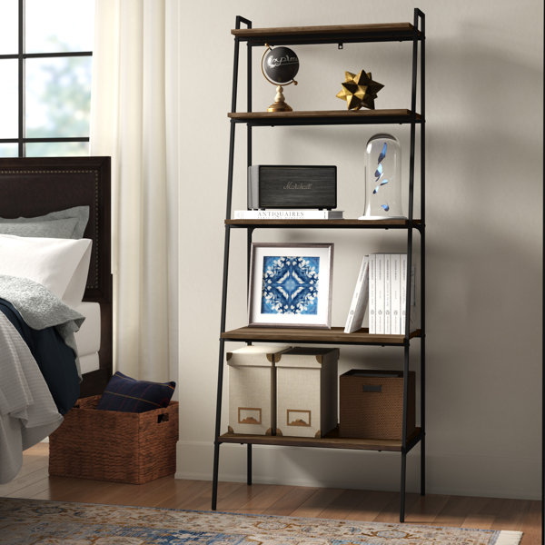 Tall bookcase online with ladder